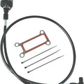 Feuling Oil Tank Breather Kit Stainless Steel/Black #3076 Harley Davidson