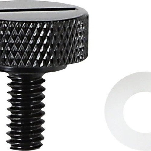 DS Seat Knob Slotted 1/4"-20 Black