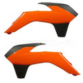 Acerbis Radiator Shrouds 16 Orange/Black KTM SX/SXF/XC/XCF/EXC
