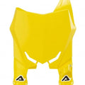 Acerbis Front Number Plate Yellow #2988210231 for Suzuki RM-Z450/RM-Z250