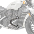 Puig Mustache Engine Guards Black #DGG042N Indian Scout