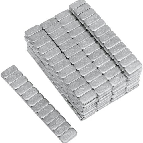 K&L Quickstick Wheel Weights Chrome 1/4 oz. 360-Piece