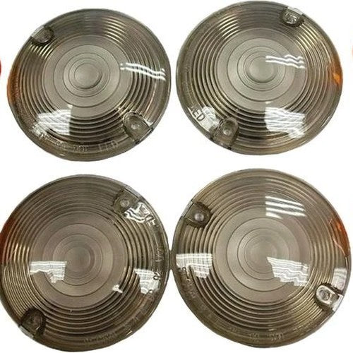 HardDrive Turn Signal Lens Kit Smoke #161033 Harley Davidson
