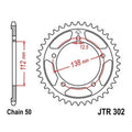 JT Steel Rear Sprocket 530 45T fits Honda CBR1100XX Blackbird 1997-2007