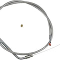 Barnett Pull Throttle Cable Stainless Braided #112696 Harley Davidson