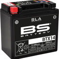 BS Battery Sla Factory Activated Maintenance Free Battery BTX14 #300681