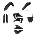 Acerbis Full Plastics Kit Black for Honda CRF450RX/CRF250RX 4-Stroke 2025
