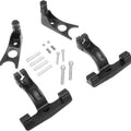 DS Passenger Floorboard Mount Kit Black Harley Davidson Softail/Heritage Softail