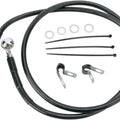DS Vinyl Brake Line Kit Front #640112-BLK Harley Davidson Dyna