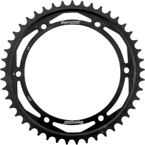 Supersprox Racing Steel Rear Sprocket 530 45T Black #RFE-2011-45-BLK Triumph