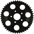 Drag Specialties Flat Rear Sprocket 530 46T Gloss Black Harley Davidson