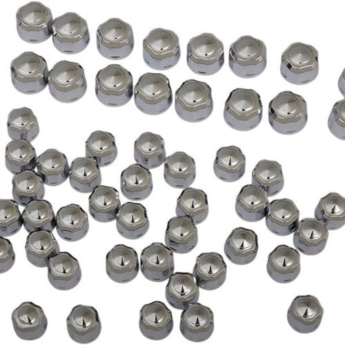 Ciro Diamond Cut Crown Bolt Cap Kit Chrome #70021 Harley Davidson