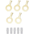 Shindy 8mm Eyelet Motorcycle Wire Connector Set