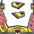 Pro Circuit Replacement Sticker for Pro Circuit 2009-2010 T-4R Muffler