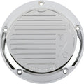 Thrashin Supply Co. Finned Derby Cover Chrome #TSC-3017-3 Harley Davidson