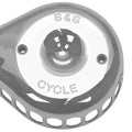 S&S Replacement Mini Teardrop Air Cleaner Cover Chrome