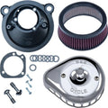 S&S Stealth Mini Teardrop Air Cleaner Kit Chrome Harley Davidson Sportster