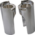 Arlen Ness Fat Fork Boots Chrome #125-001 Harley Davidson