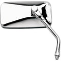Emgo Cruiser Mirror Rectangular Right 10mm Steel Chrome Fits Yamaha