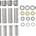 Arlen Ness 10-Gauge Pushrod Cover Kit Chrome #03-632 Harley Davidson