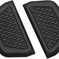 Kuryakyn Hex Passenger Floorboard Inserts Satin Black #5903 Harley Davidson