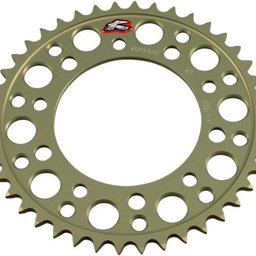 Renthal 525 Ultralight Hard Anodized Aluminum Rear Sprocket 42T 404U-525-42P-HA
