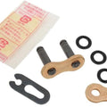 D.I.D 520 ATV Series Chain FJ Press Fit Master Link Gold