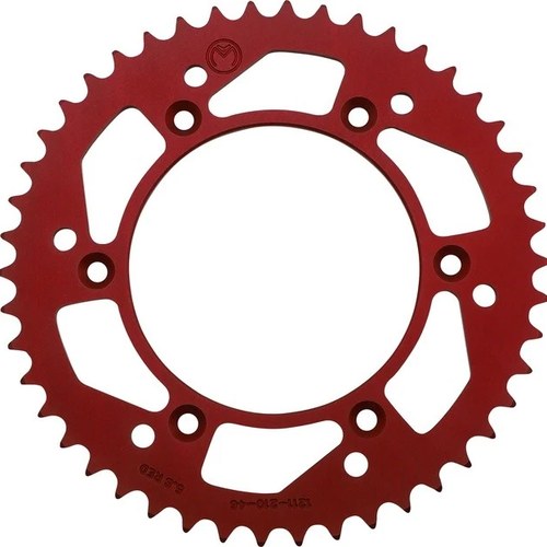 Moose Rear Aluminum Sprocket 46T Red for Honda