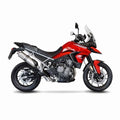Leo Vince LV One Evo Slip-On Muffler Stainless Triumph Tiger 900 2020-2022
