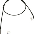 Magnum Alternate Length XR ABS Front Upper Brake Line 74" Black #SBB1404-74