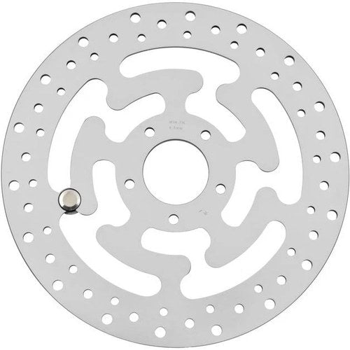 Biker's Choice Mirror Brake Rotor Front Left 11.8" Polished #144664