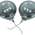 Letric Lighting LED Passing Lamps without Brackets Black LLC-PL-BB