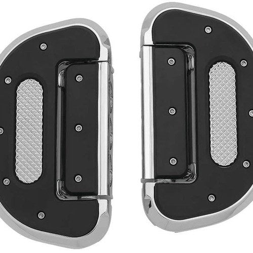 Kuryakyn Heavy Industry Folding Boards without Adapters Chrome
