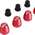 Driven Motorcycle Brake Bleeder Cover Kit Red