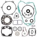 Vertex-Winderosa Complete Gasket Kit with Oil Seals Kawasaki KX125 1988
