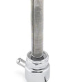 Pingel Smooth Power-Flo Petcock Chrome 180 Degree Inward 22mm Round #6311-CR