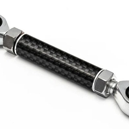 SlyFox Carbon Fiber Adjustable Brake Linkage Black Harley Davidson Softail