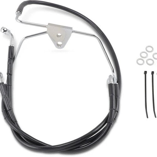 DS Vinyl Brake Line Kit Front +8" Harley Davidson Electra Glide/Street Glide