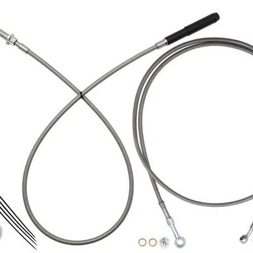 Fat Baggers EZ Install Cable Kit for 16" Ape Bars Stainless #249916