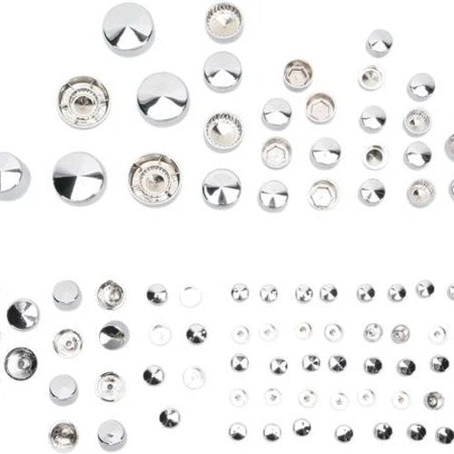 DS Deluxe Bolt Cover Kit Chrome Harley Davidson Softail Rocker FXCW/FXCWC 09-11