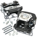 S&S Super Stock Cylinder Heads 89cc Black #106-3240 Harley Davidson