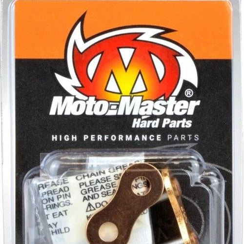 Moto-Master 520 V4 O-Ring Chain Rivet Master Link Gold