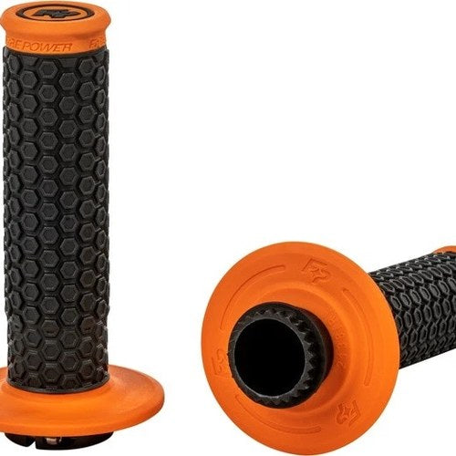 Fire Power Pilot MX Lock-On Grips Orange