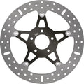 Ebc 5-Button Floating Round Brake Rotor Front Black #MD8018XBLK Harley Davidson