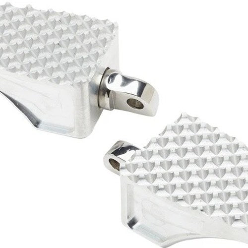 LA Choppers County Line Driver Footpegs Raw #LA-P100-01 Harley Davidson Softail