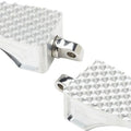 LA Choppers County Line Driver Footpegs Raw #LA-P100-01 Harley Davidson Softail