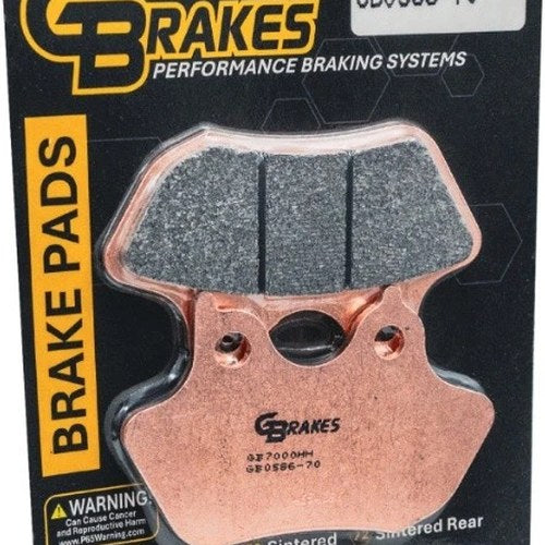 GBrakes HH Sintered Brake Pads #GB0586-70 Harley Davidson