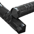Accutronix Knurled Diamond Grips Black #GR101-SKIB Harley Davidson
