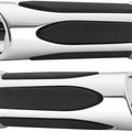 Arlen Ness Deep Cut Comfort Grips Chrome #07-052 Harley Davidson