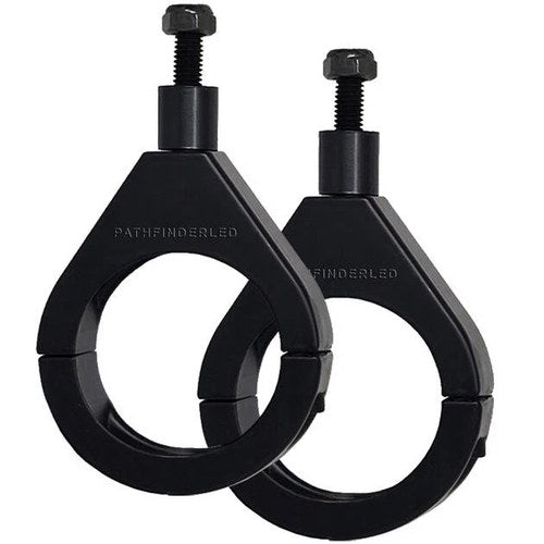 Pathfinder LED Universal Light Mounting Brackets 39mm Black